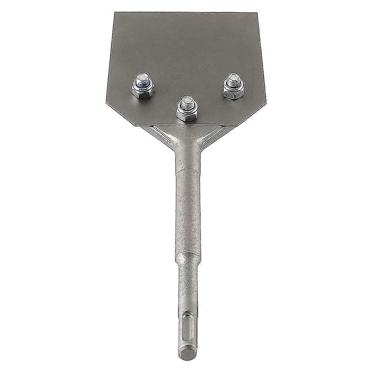 4 Inch Sds Plus Floor Scraper Kit, Tile Removal Tool Thinset Scaling Chisel Adhesives Remover Wall