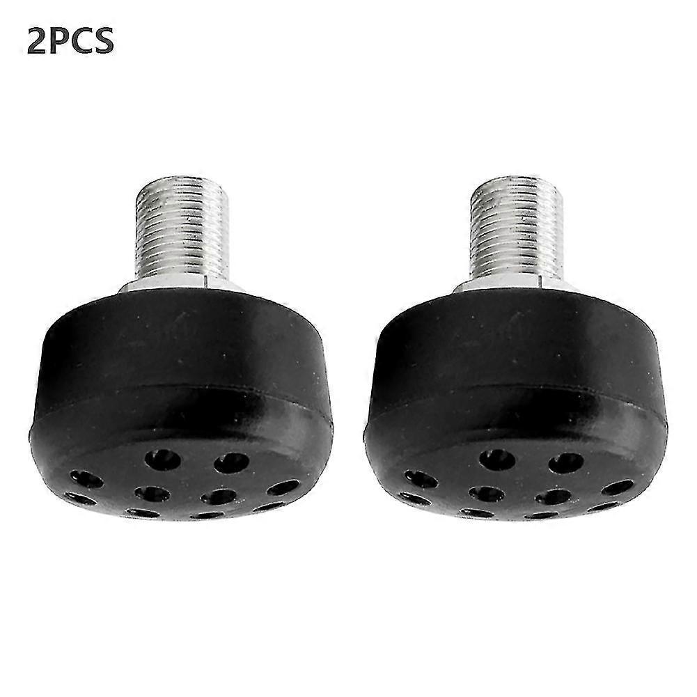 2pcs Practical Plugs Block Rubber Brake Elastic Durable Roller Skate Toe Stop