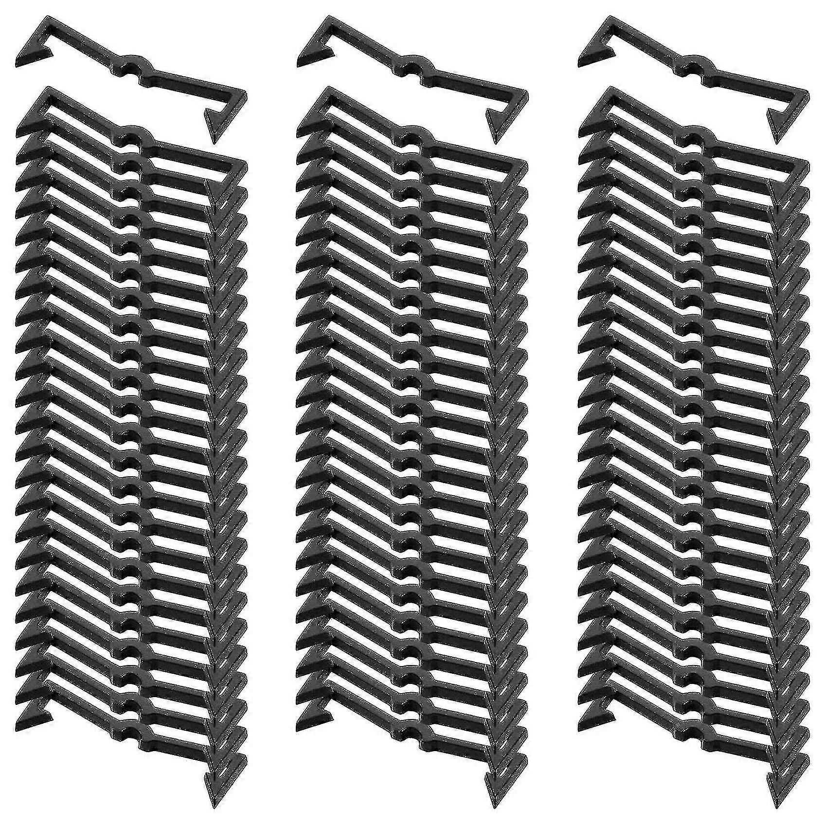 100 stykker av plast Pegboard Hook Lock Pegboard Display Hook Storage Rack Hy