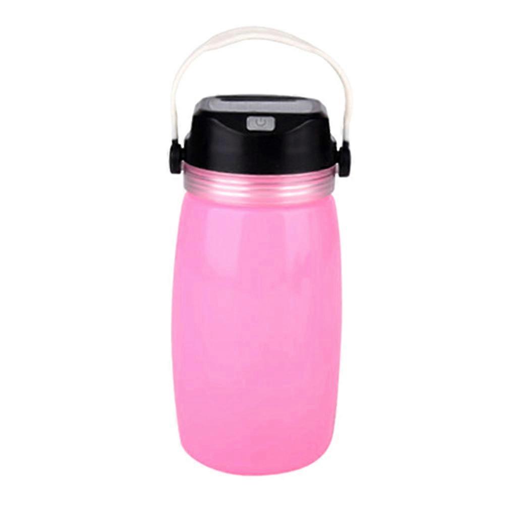 Multifunctional Portable Cup Leak-Proof Solar Charging Luminous Cup for Outdoor