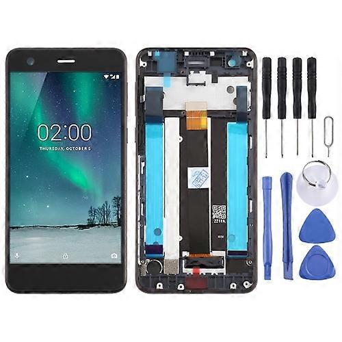 TFT Screen Replacement Display Digitizer for Nokia 2 N2 With Repair Tool Kits
