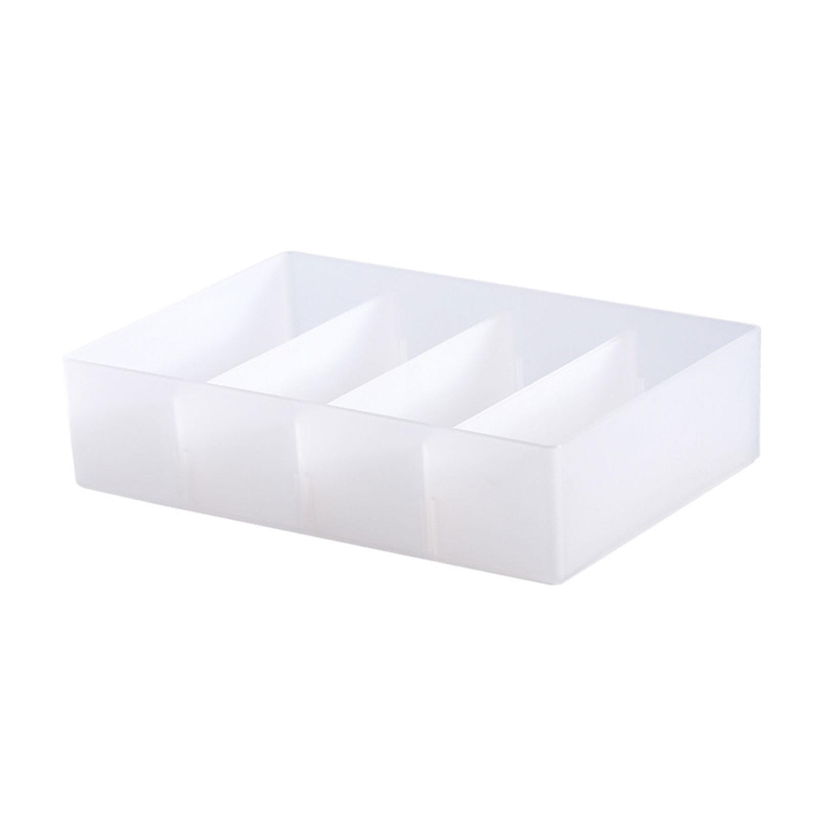 Small Stackable Storage Bins Multi-Use Durable Organizer Bins for Eyeliner Pencils Nail Clippers