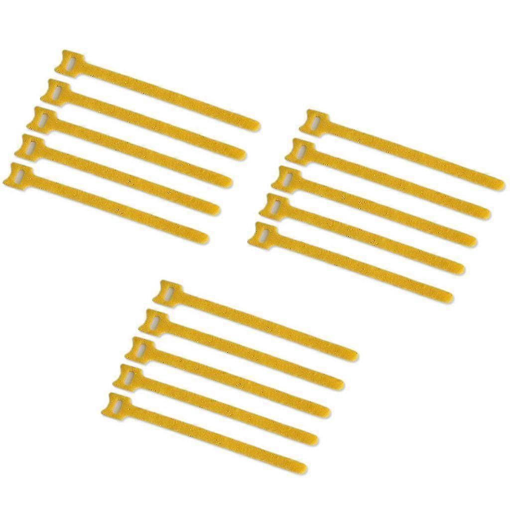 15x Adjustable Tidy Strap Wrap Bundle Ties Utility T-type Cable Organizer