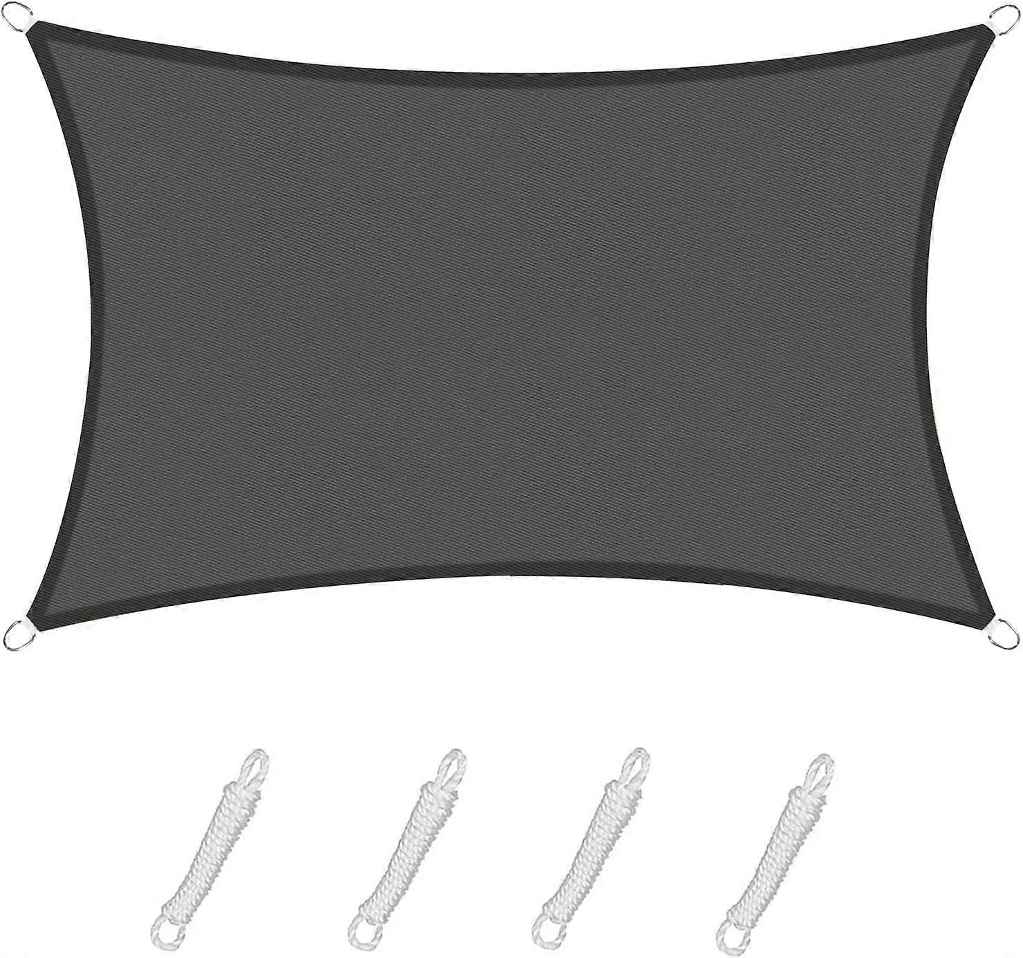 Rectangular Sunshade Sail 2x4m, Waterproof And Waterproof Sunshade Canvas, Used For Patio Garden Terrace
