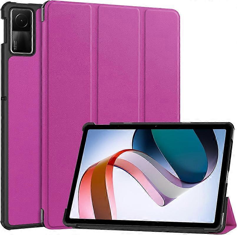 Tablet Cases for Xiaomi Redmi Pad SE 11 inch 2023 Released, Flip PU Leather Smart Auto Sleep/Wake Function, Purple
