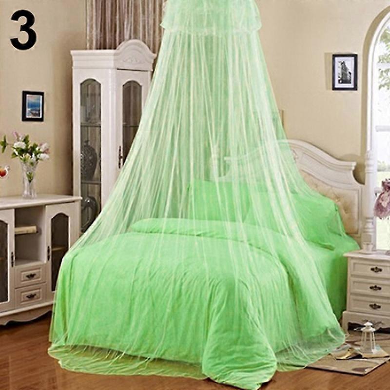 Elegant Lace Insect Bed Canopy Netting Curtain Round Dome Mosquito Net Bedding