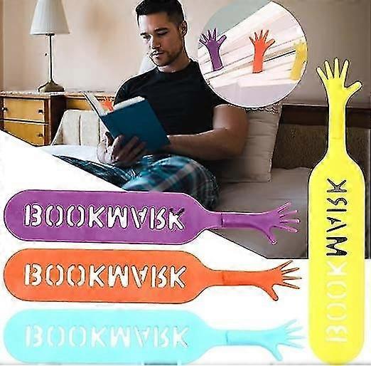 Four Finger Bookmarks for Students To Read Books Notebooks Novels And Notes