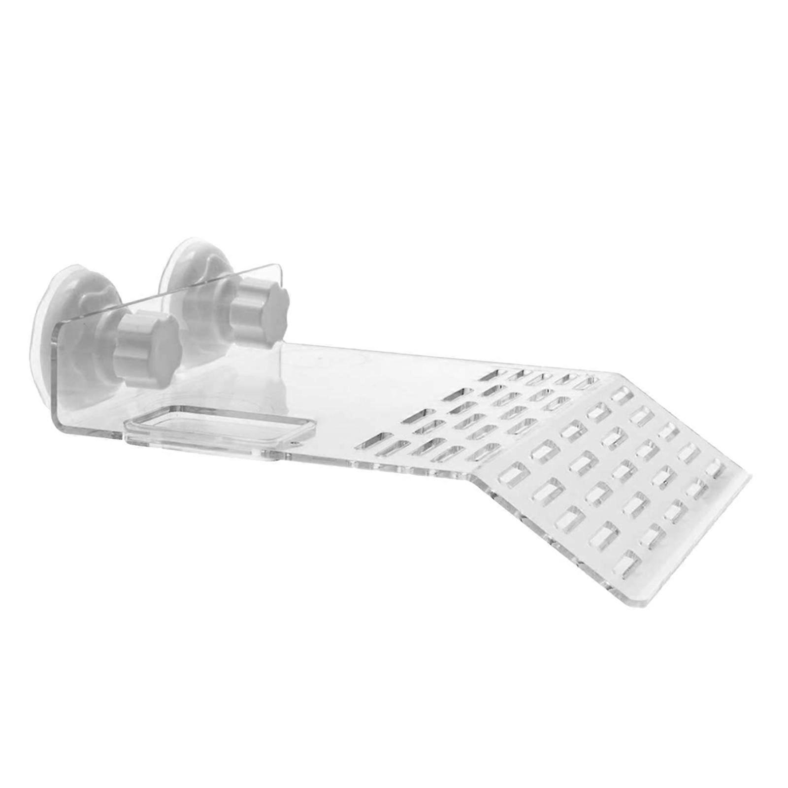 Turtle Basking Platform Acrylic Tortoise Resting Terrace for Turtle Clear