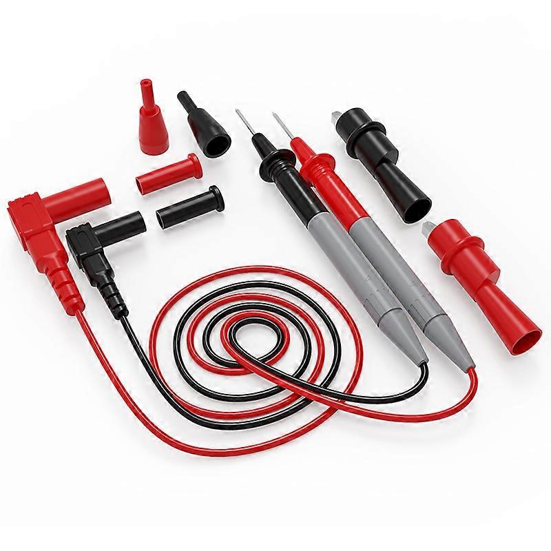 8pcs Universal Probe Test Leads Pin for Multimeter Needle Tip Meter Multi meter Tester Lead Probe Wire Pen Cable Kits