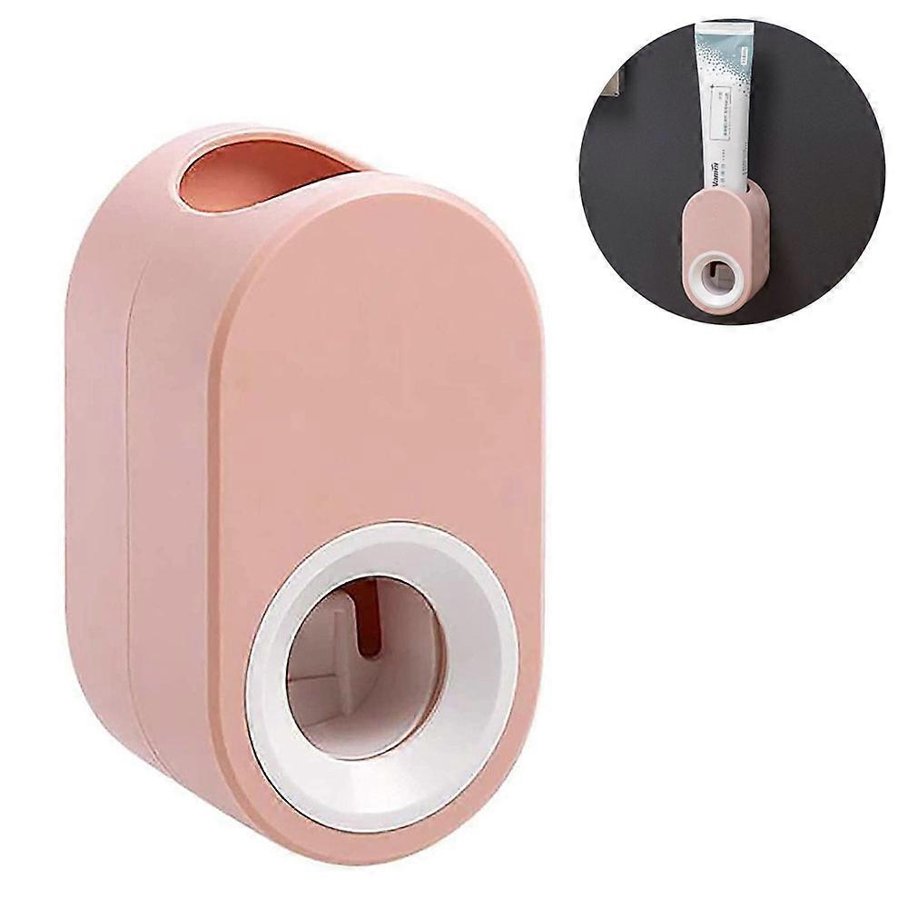 Toothpaste Dispenser, Toothpaste Squeezer Automatic Hands Free Wall Mounted for Washroom Shower Bathroom