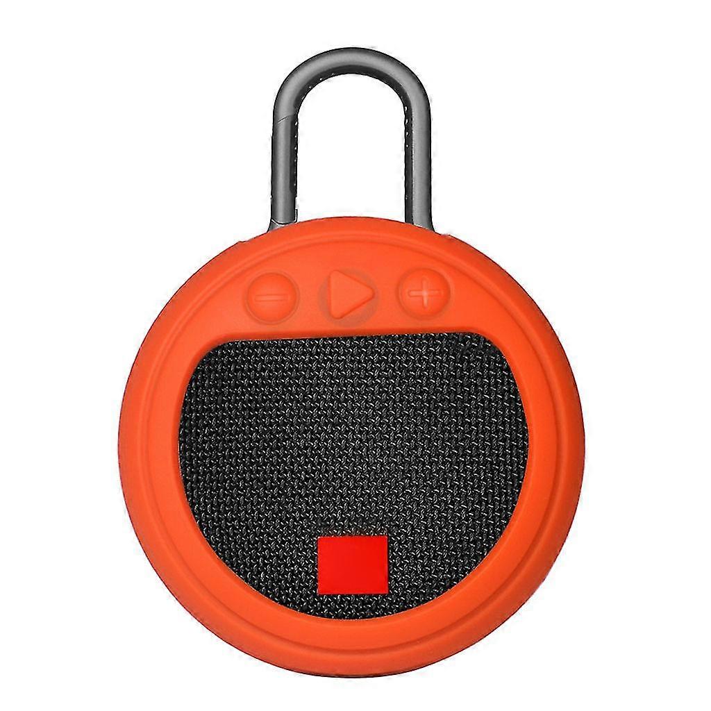 Silicone Storage Case For Clip 3 Bluetooth Speaker Housing Anti-scratch Sleeve