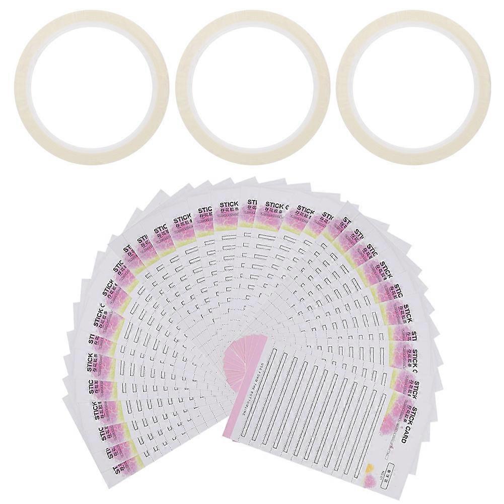 Individual Eyelashes Display Stand Storage Card Grafting Eyelash Storage Strip Adhesive Tape