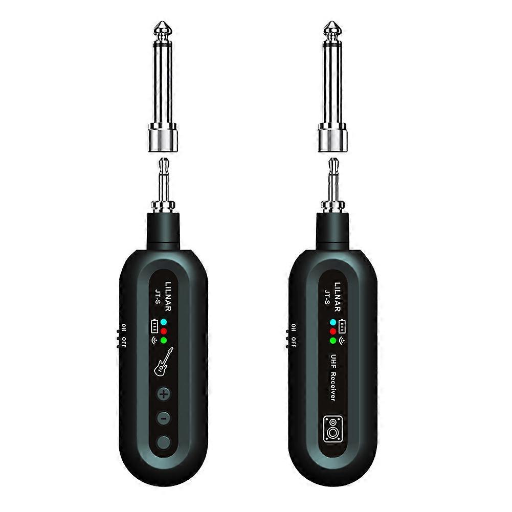 Trådlöst gitarrsystem UHF-gitarrsändare/mottagare Gitarrsystem för elgitarr och bas