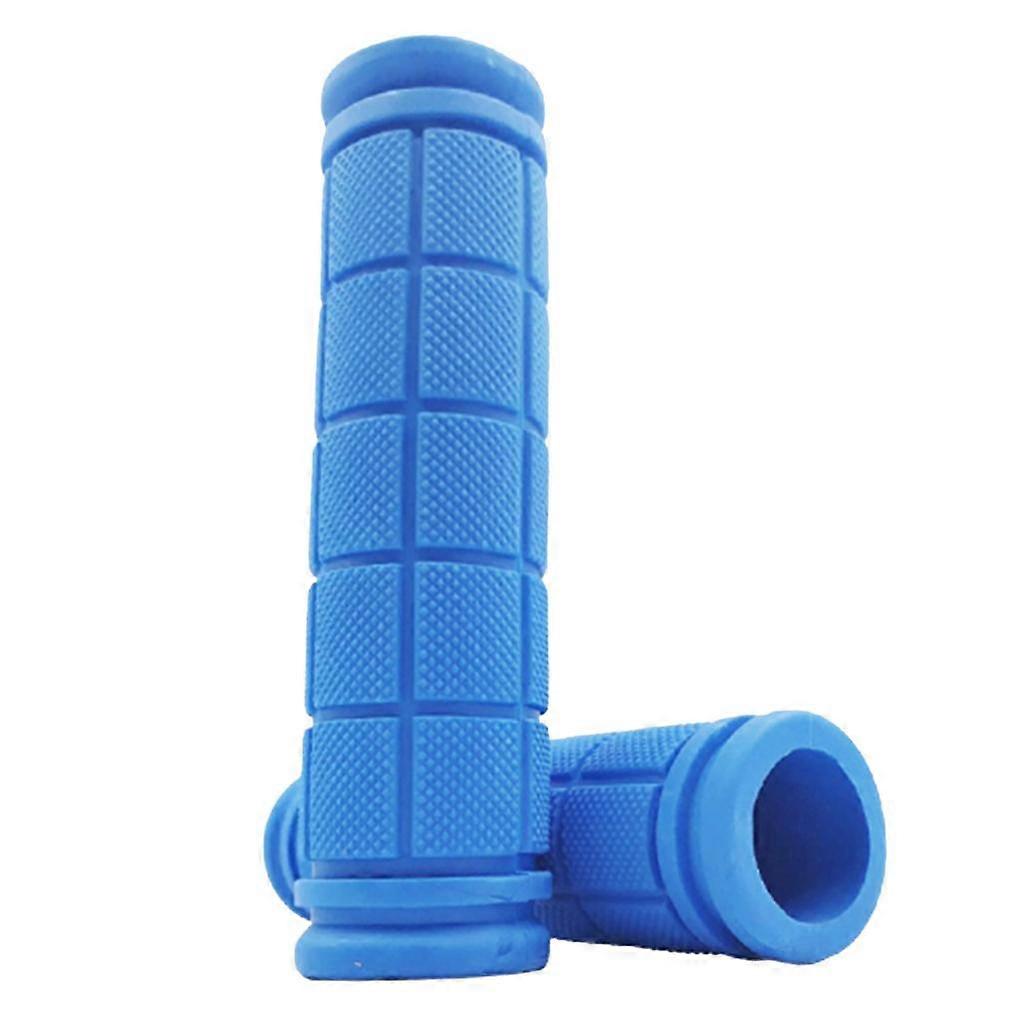 Anti-Slip Bicycle Handlebar Grip Rubber Handle Bar Overgrip Cover Sky Blue