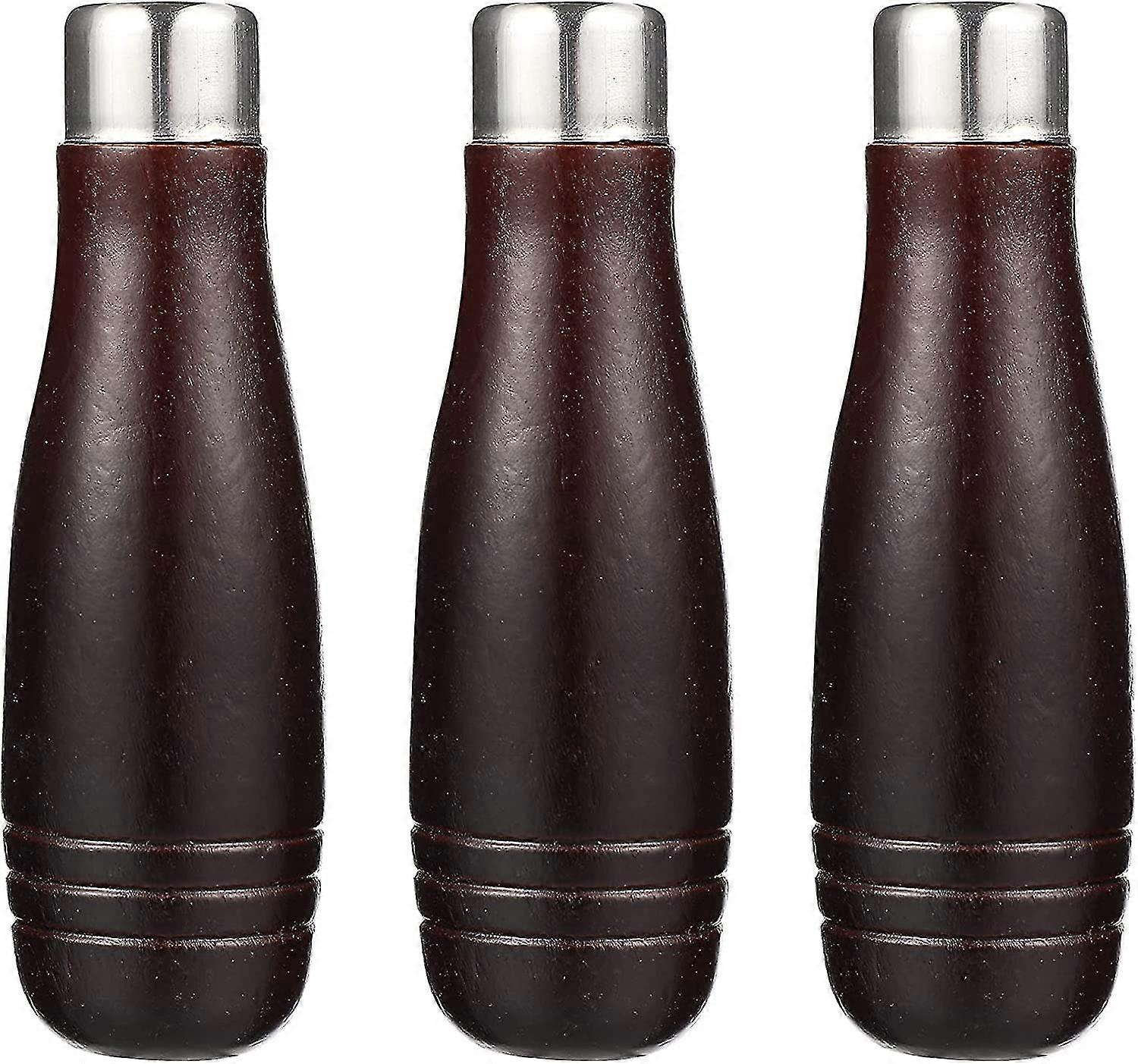 Wooden File Handle Accessories File Handle Replacements Wooden Handles(3pcs, Wood Color)