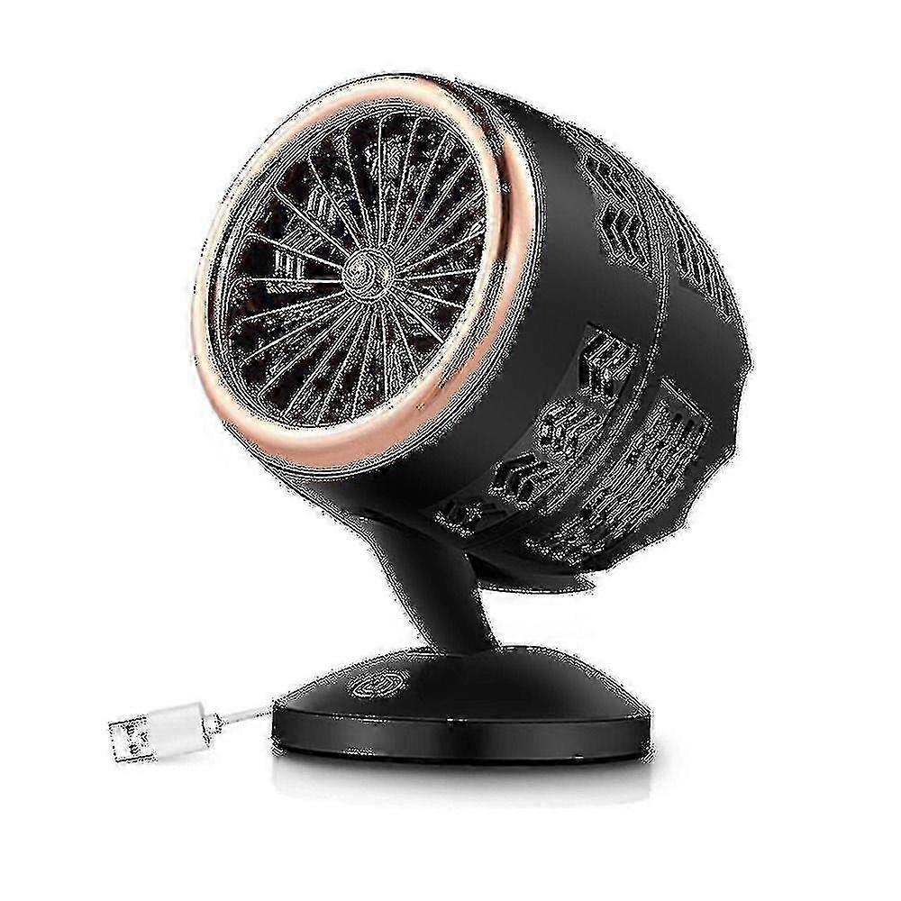 350w Space Usb Powered Heater Fan Portable Fan Fast Heating Thermostat Home