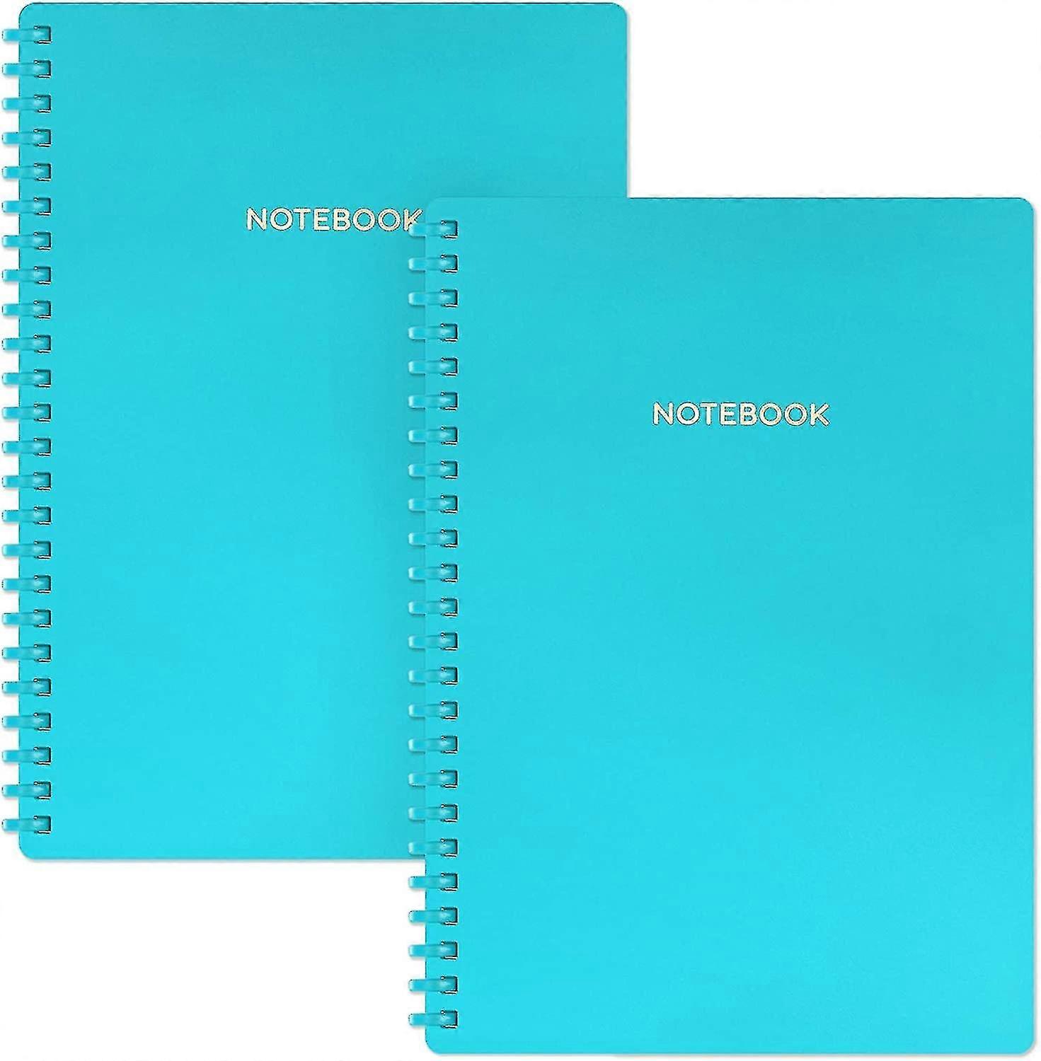 A5 Notebook / Notepad (2 Pack) căptușite A5 Notebook cu hârtie Premium Soft Wire 8.3 "X 6" College Journal