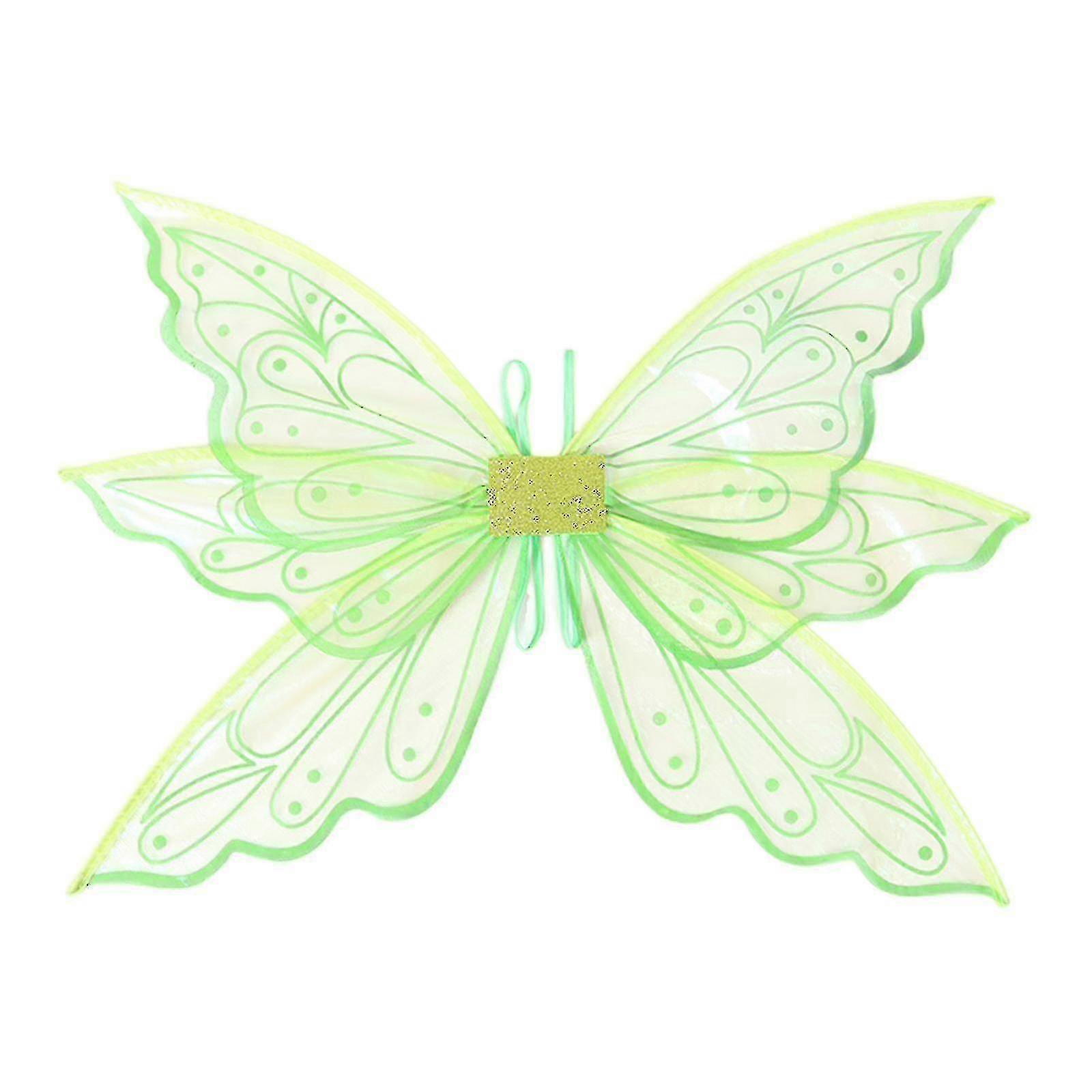 Butterfly Fairy Wings For Adult & Kids, Azonee Butterfly Wings For Women Girls, Sparkle Angel Wings Dress Up Party Favor, Fairy Princess Wings, Fairy Costume Fancy Dress (White