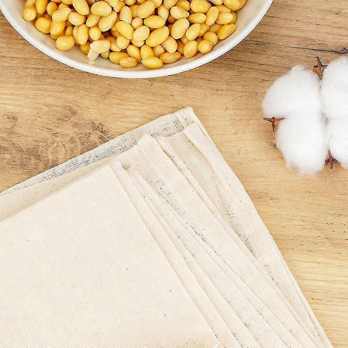 Lot De 4 Sacs à Lait De Noix Avec Support - Filtre Réutilisable Pour Lait Végétal Et Jus