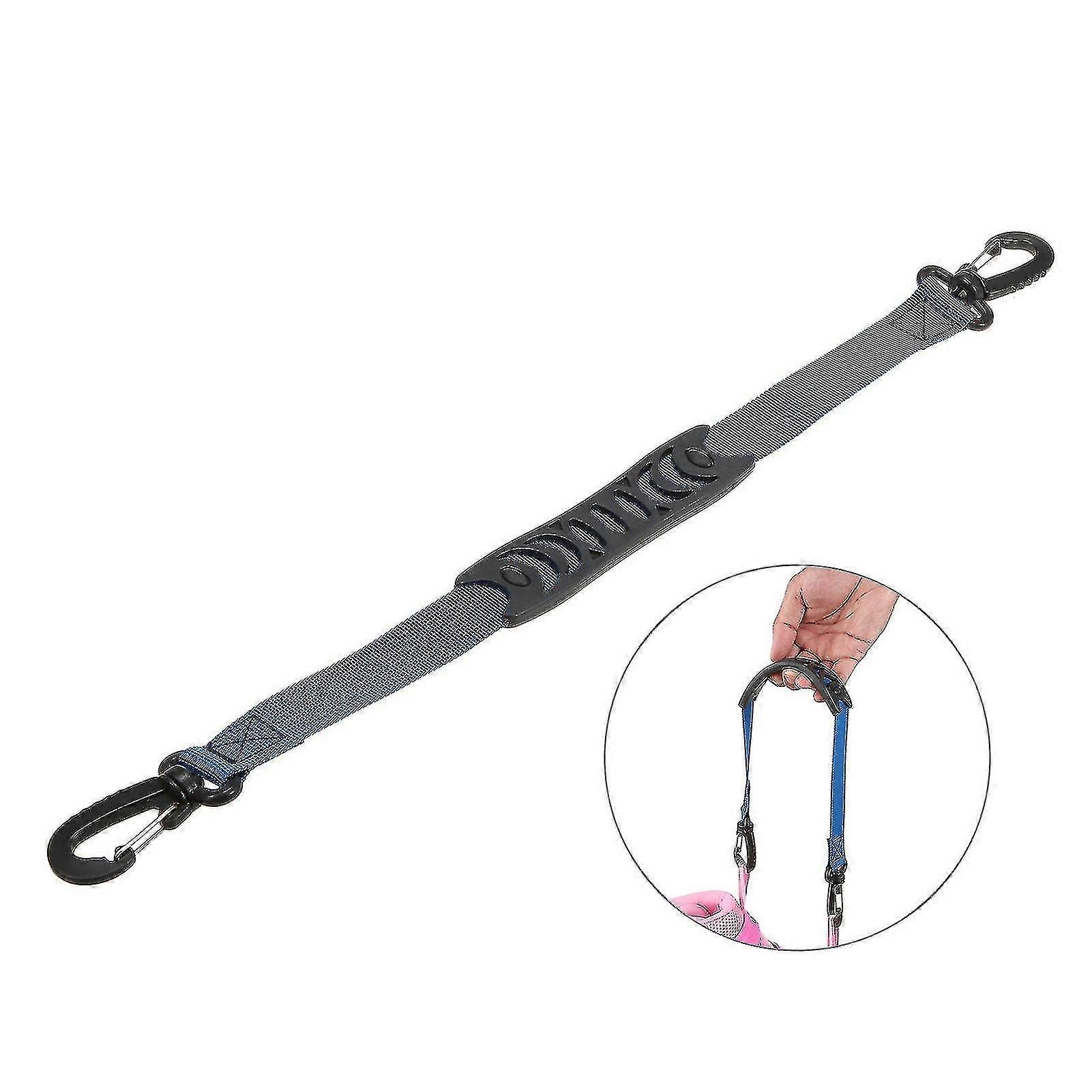 2pcs Portable Skates Straps Roller Skates Hanging Handle Buckle Skating Shoes Carriers For Boots Roller Skate Inline Skate Blue