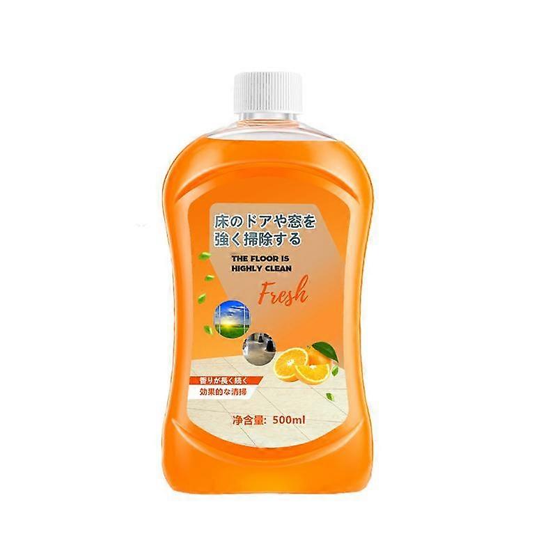 Nettoyant pour sols puissant décontamination et détartrage nettoyage des sols en bois nettoyant liquide pour carrelage orange 500ml