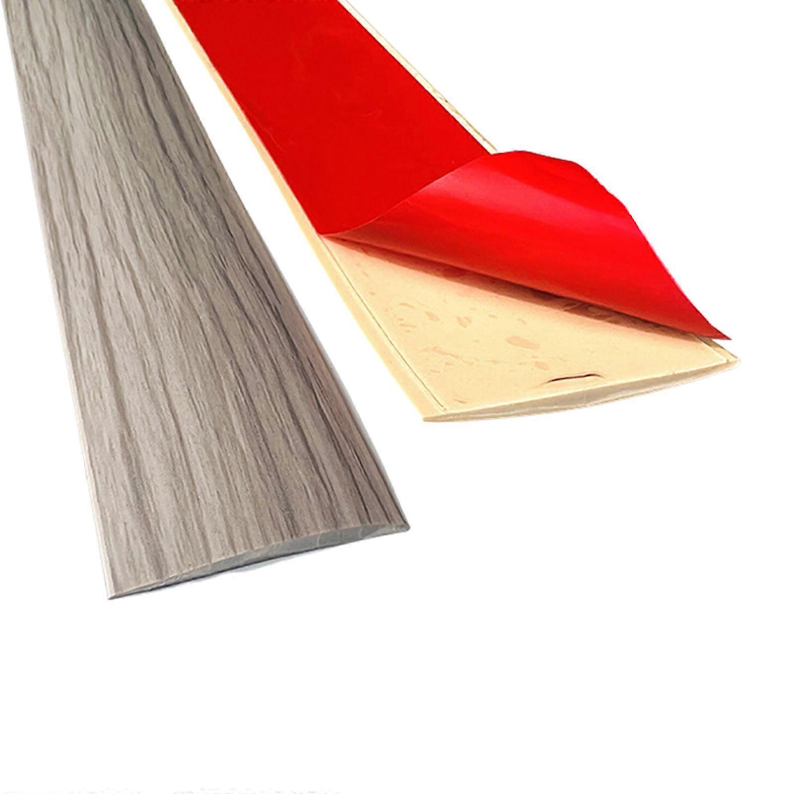 Golvlist, dörrfogkant, icke-självhäftande självhäftande trägolv, högkvalitativ PVC hållbar skiljeväggsdekoration