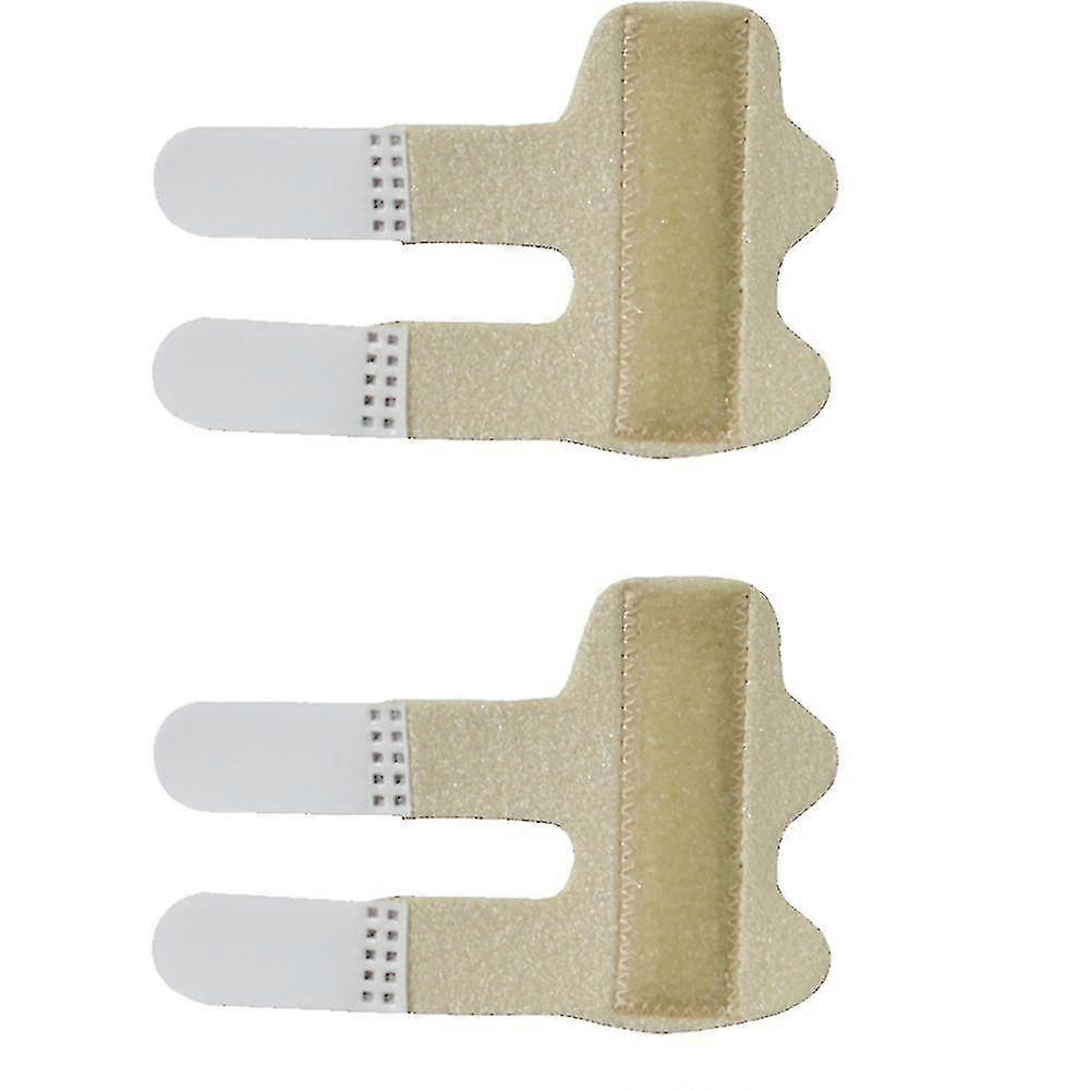 2 Pcs Finger Splint, Snap Finger Splint For Broken Fingers, Finger Protection For Arthritis Pain, Sports Injuries Finger Protection Finger Cots Finger