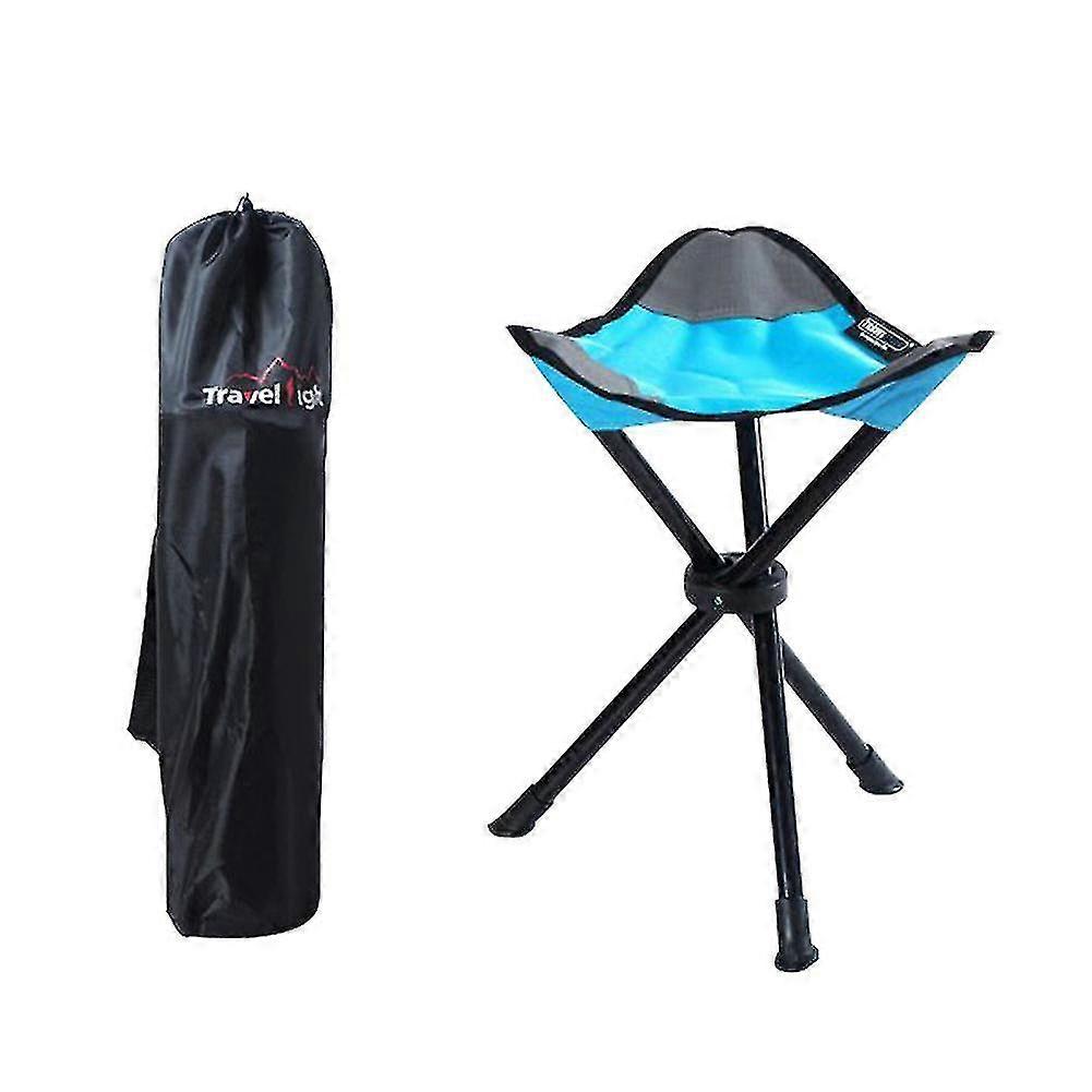 Outdoor Three-legged Folding Stool Outdoor Picnic Fishing Folding Stool
