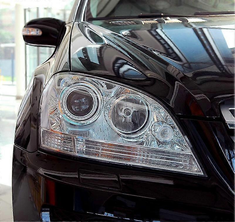 メルセデスベンツMクラスMLW164 2005 2006 2007カーライトヘッドライトカバーライトシェードフロントヘッドライトシェルガラスライトカバーレンズ