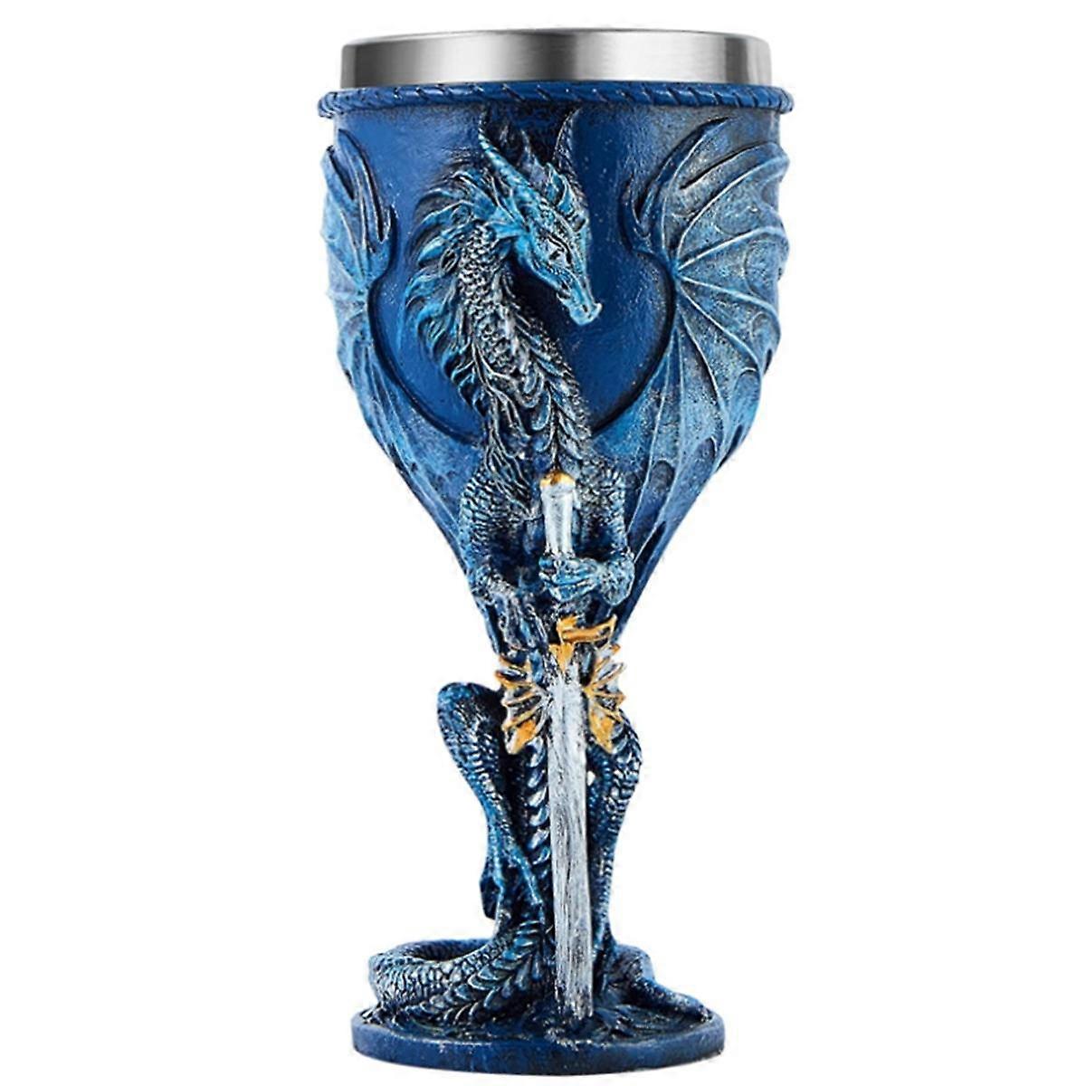 Goblet Dungeons and Gift Holy Grail Wine Goblet Flying Dragon Sword Goblet