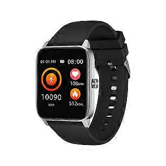 Kw22 Multi-sport Heart Rate Blood Pressure Oxygen Monitoring Smart Watch Ip68 Waterproof Fitness Tracker Smartwatch - Silver
