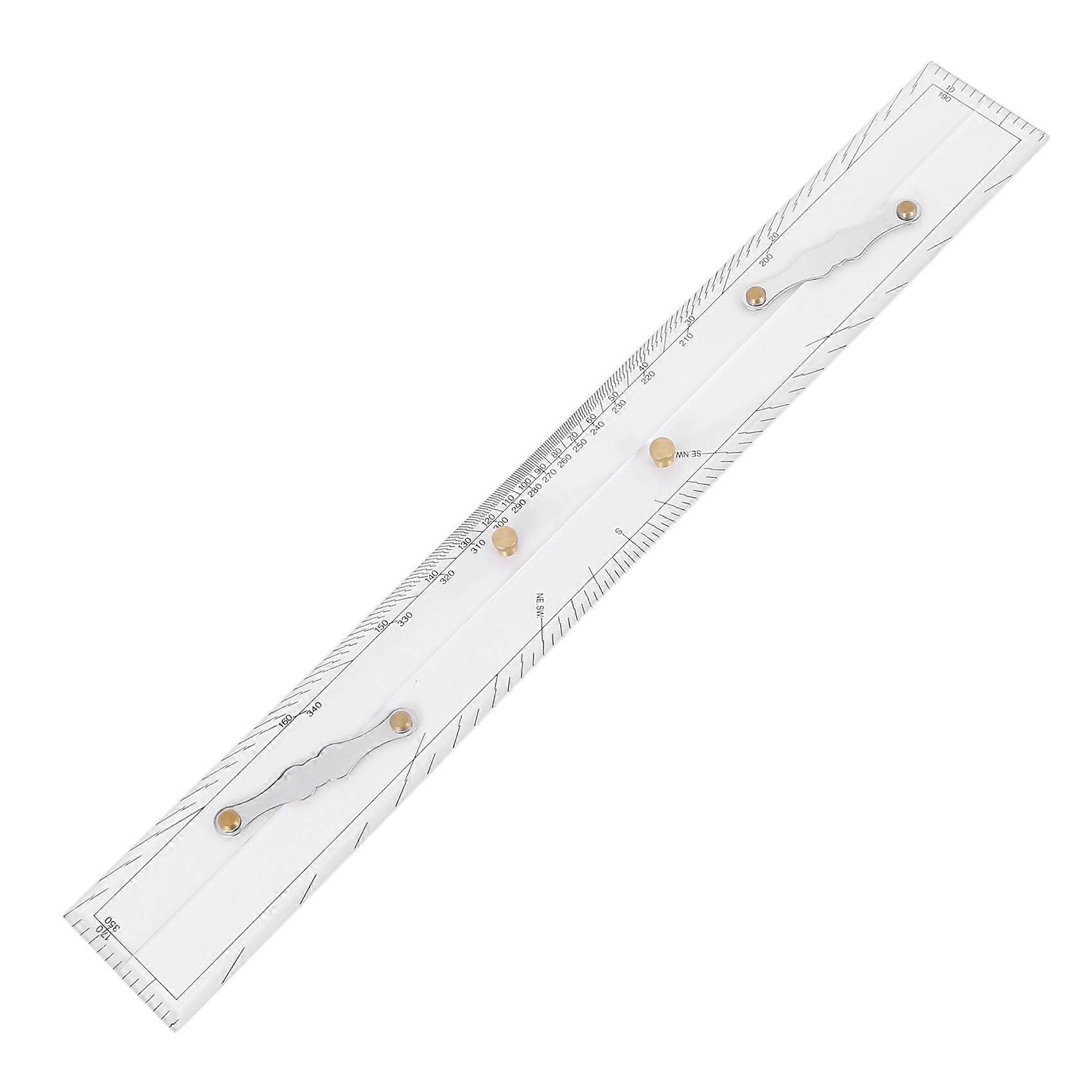 Marine Ruler Parallel Ruler Nautical Charts Parallel Ruler Mapping Points To Pull Parallel Ruler 600MM