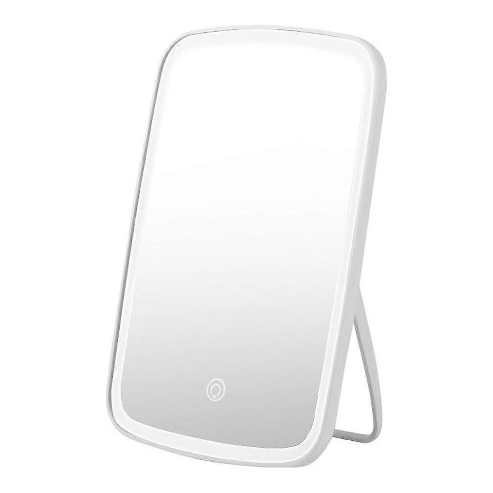 Portable Table Mirror Lamp Makeup Mirror with LED Light Foldable USB Vanity Mirror Lights