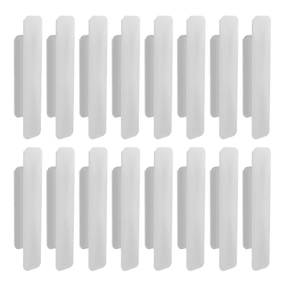 8 Pairs Stick on Handle Sliding Door Handle Plastic Door Pull Push Sliding Handle
