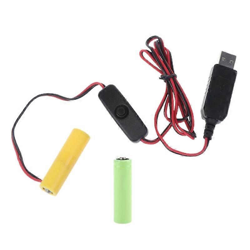 3V Battery Eliminators Replace 2pcs 1.5V LR6 AA Connect Replace 2x 1.5V Battery