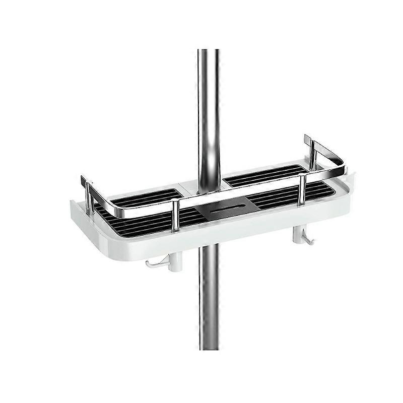shower shelf without drilling adjustable shower shelf rod