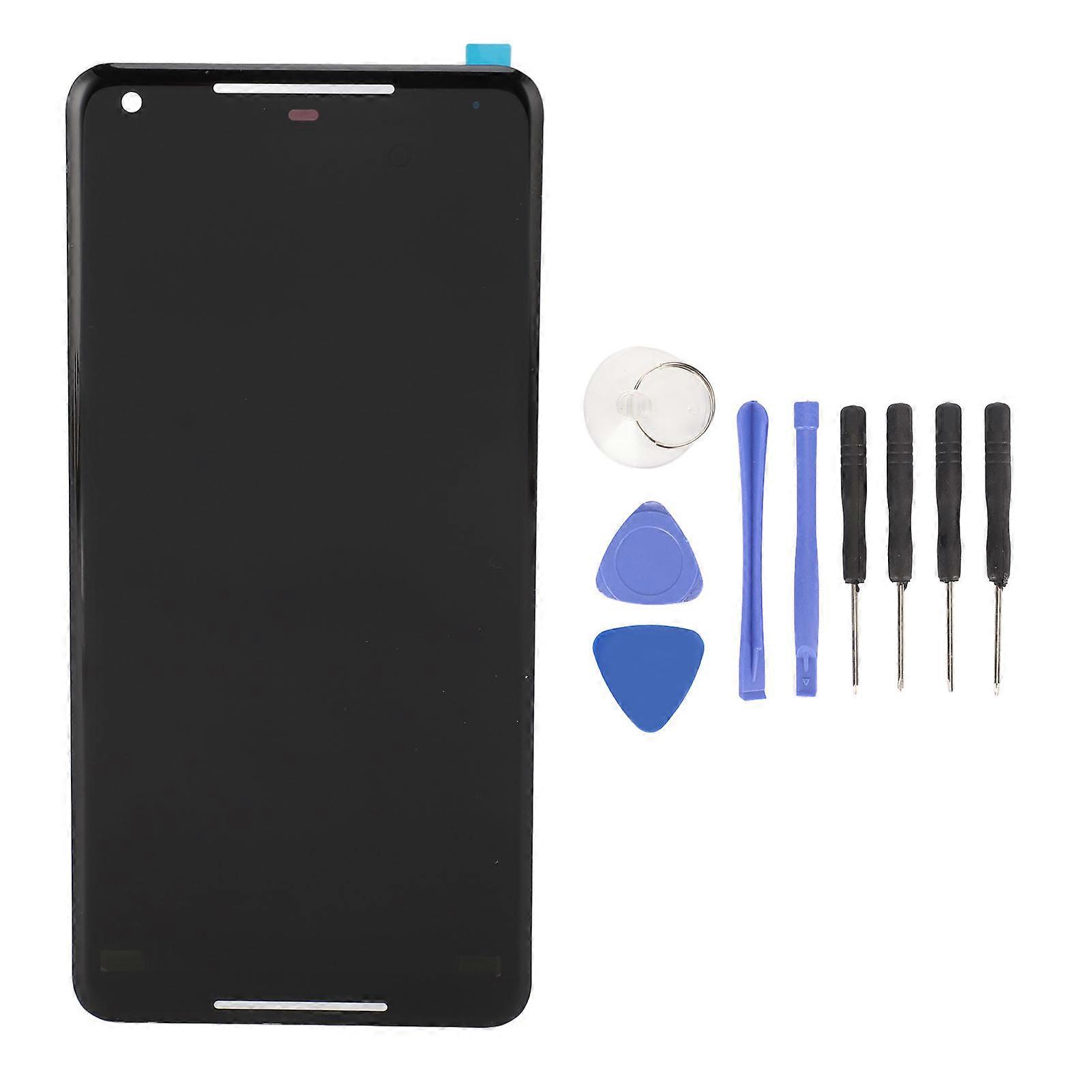 Phone Screen Replacement for Google Pixel 2 XL G011C 6.0 Inch Smartphone Touch Screen Digitizer Assembly with Repair Tools