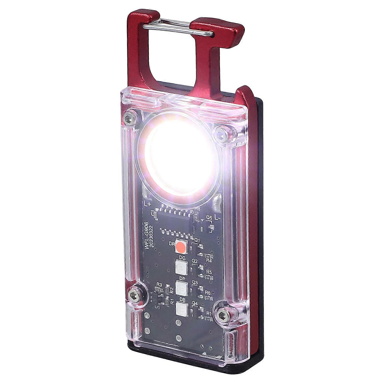 1 set of Small Flashlight Rechargeable Mini Pocket Flashlight LED Keychain Flashlight