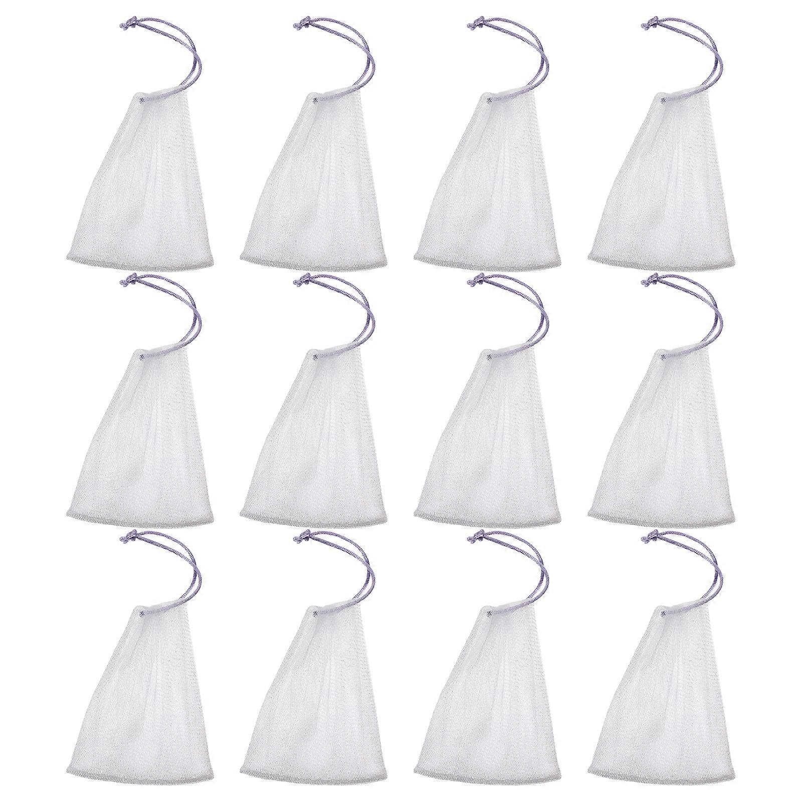 40pcs Hanging Handmade Soap Bubbler Facial Cleanser Foaming Net Cleanser Foamer