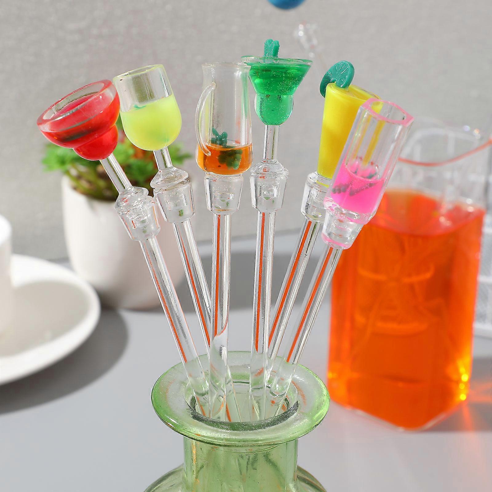 Bâtonnets à Cocktail 100PCS - Agitateurs Boissons 18.5cm - Noir - Pour Bars, Fêtes, Cafés