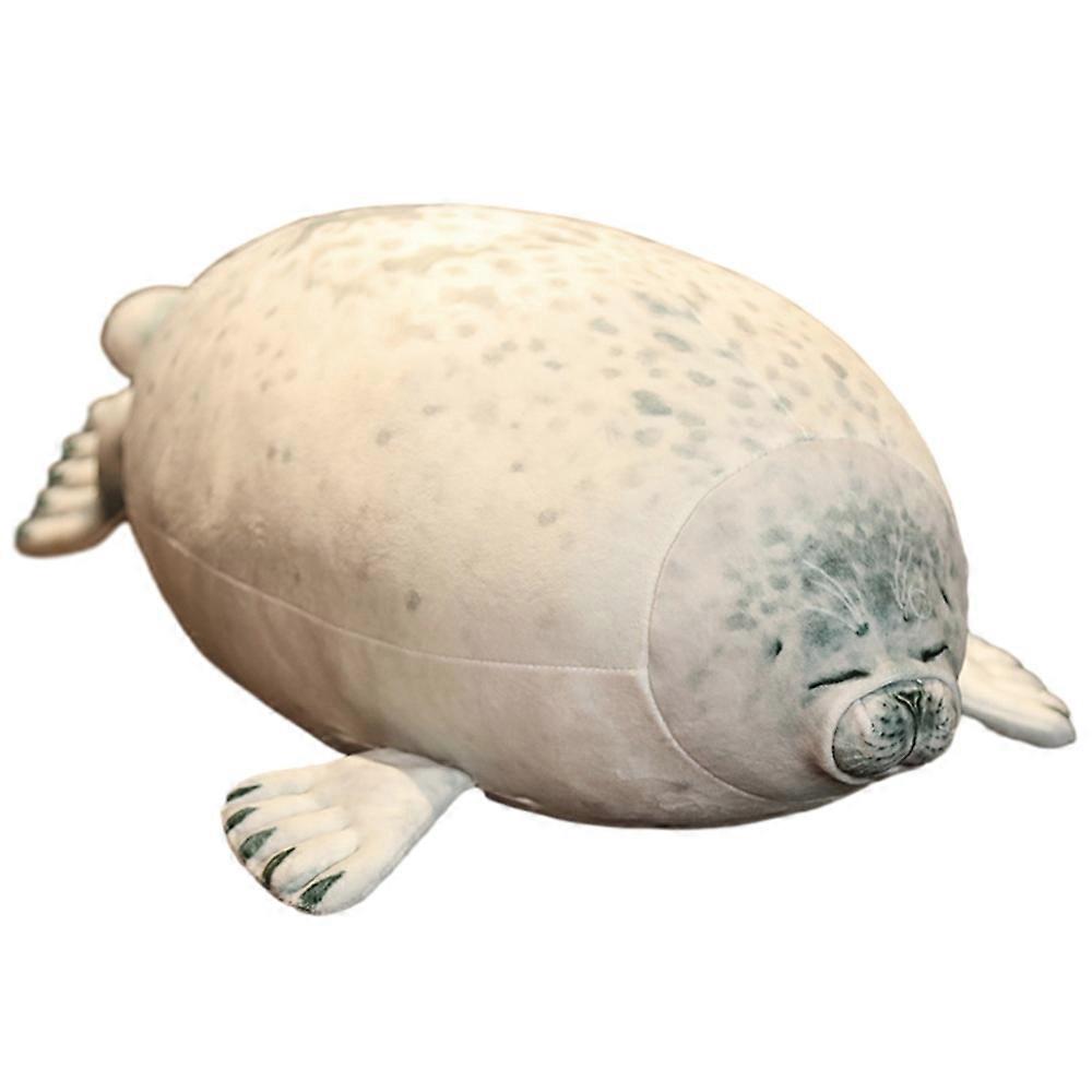 Cute Seal Plush Pillow Toy Realistic Cotton Seal Stuffed Animal Plush Toy