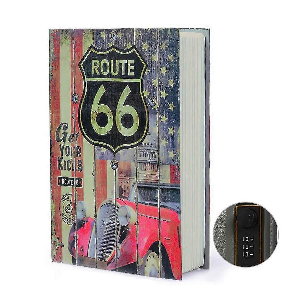 Redirection Book Storage Box Secret Dictionary Safe met Security Combination Lock/Key Hidden Redirection Book Safe