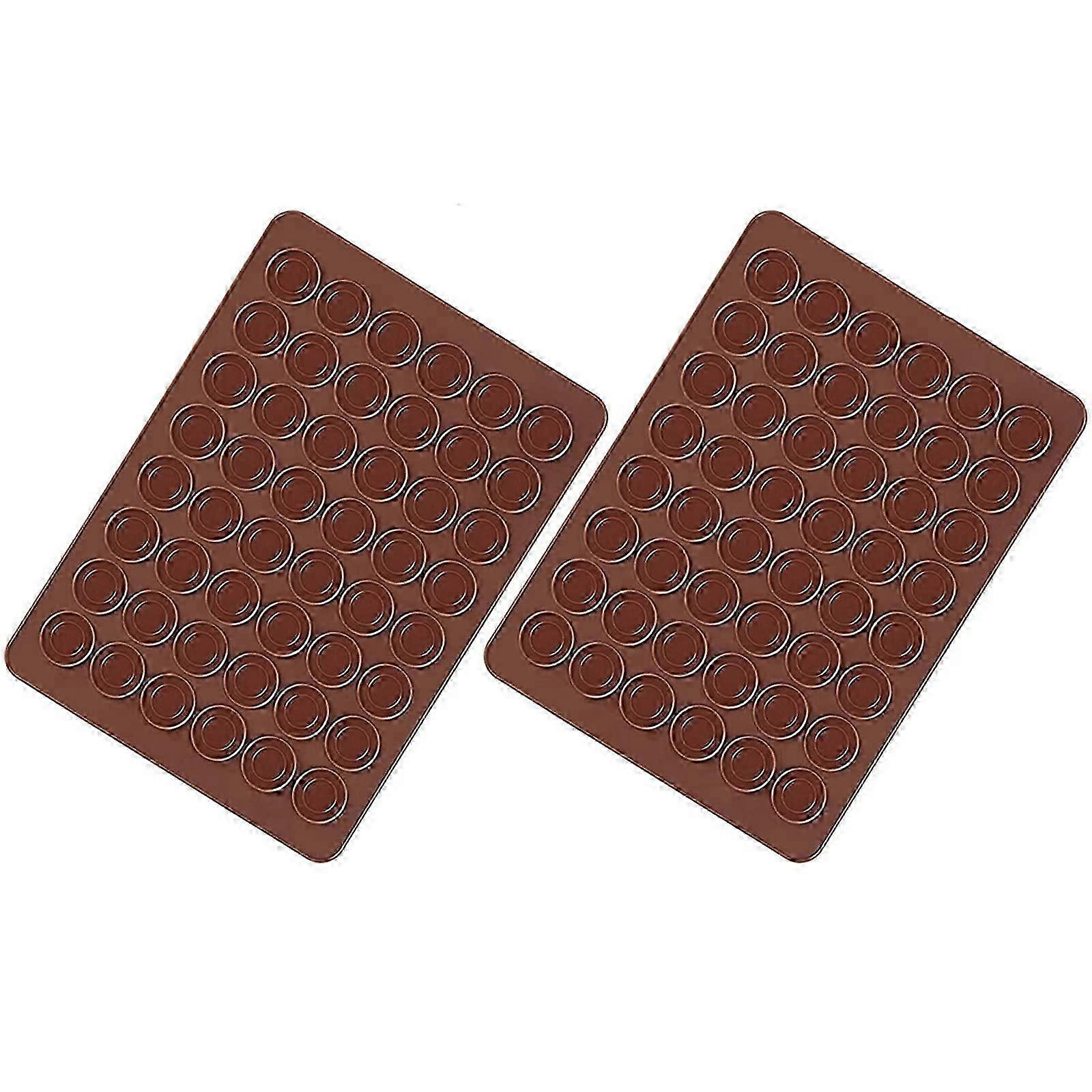 Macarons Baking Mat Baking Set for Making Homemade Macarons Mat  (2 PCS)