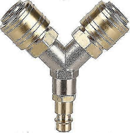 Zk-double Compressed Air Distributor, Compressed Air Switch With Two Connections, Compressed Air Con