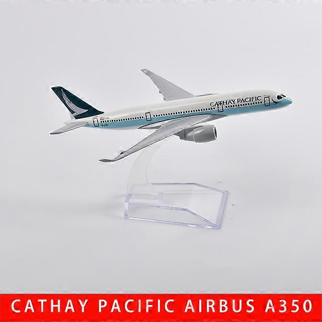 JASON TUTU 16cm Cathay Pacific Airbus A350 Airplane Model Plane Model Aircraft Diecast Metal 1/400 Scale Planes