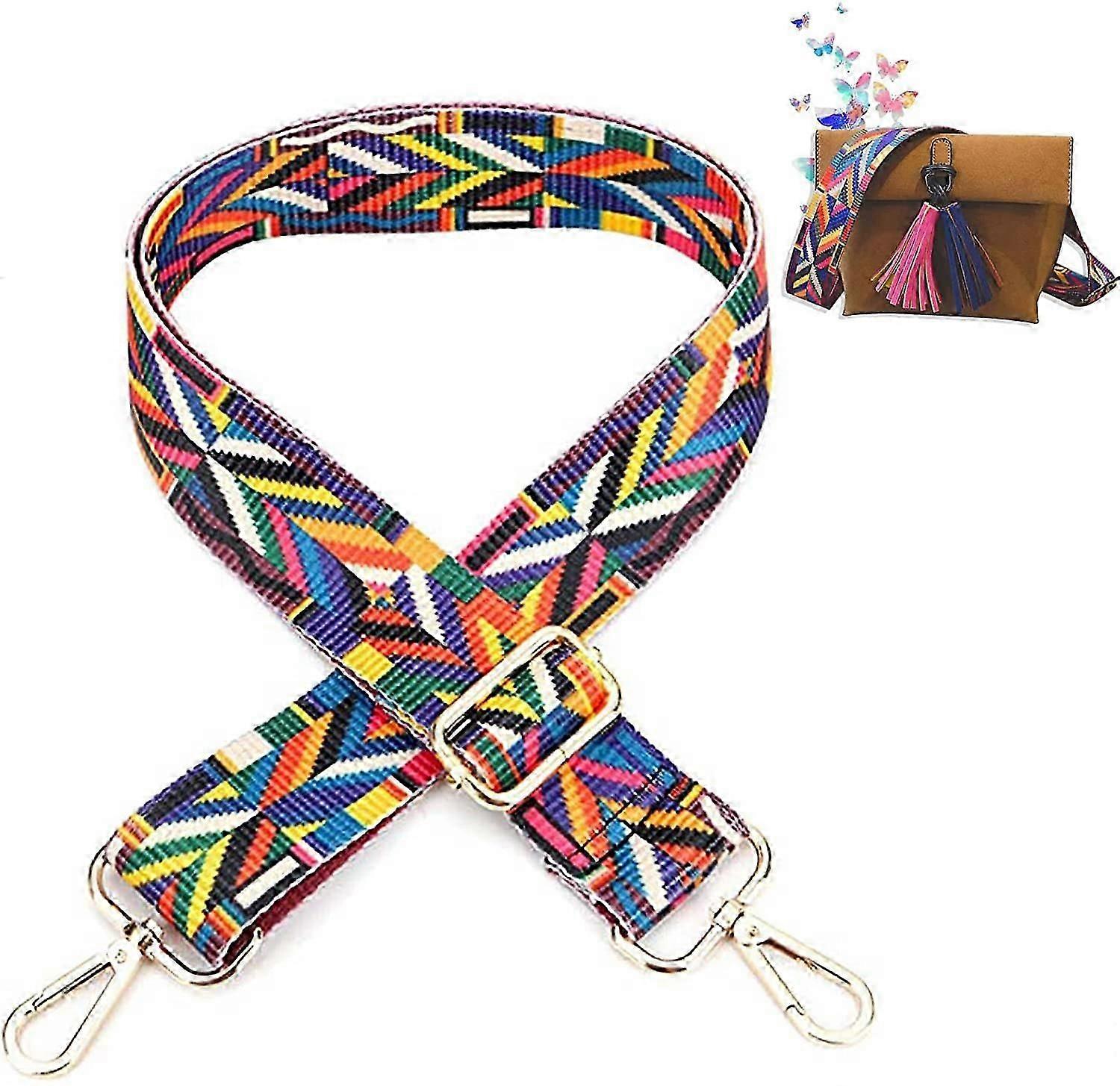 Shoulder Strap Suspender Adjustable Colorful Universal Replacement Strap