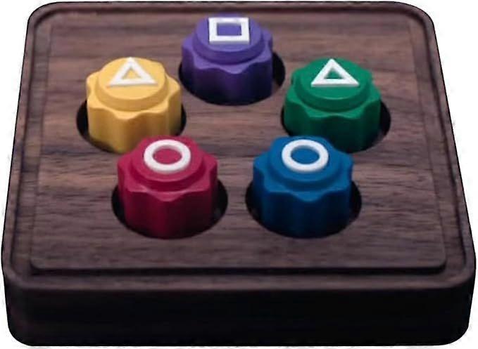 MUNSKT - Gioco tradizionale coreano, Gonggi Jack Stone Pebbles Set, Korean Folk Game Set (Korean Traditional Play Game),Family Travel Games