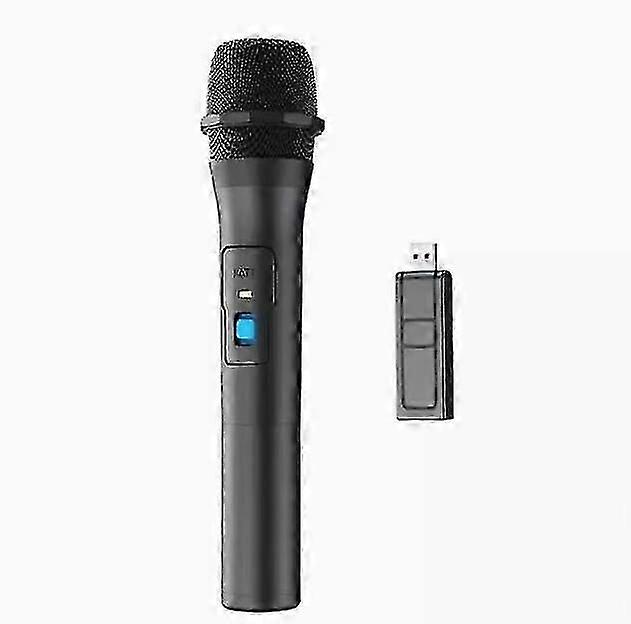 Wireless microphone ring type USB conference stage audio pull rod power amplifier handheld karaoke universal microphone