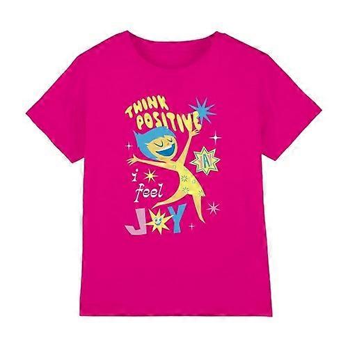 Koszulka Inside Out 2 Childrens/Kids Think Positive Joy