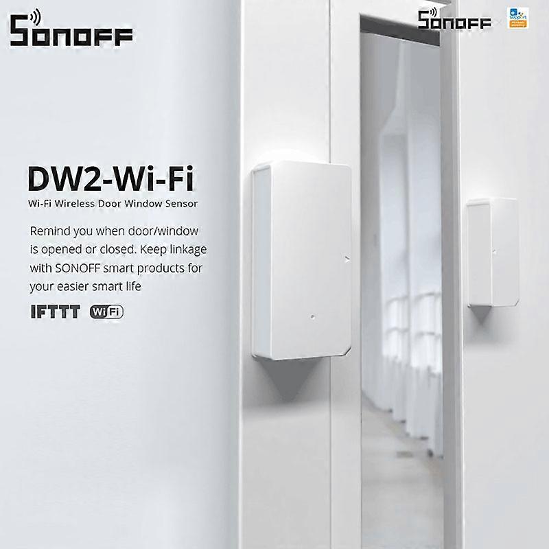 SONOFF DW2 Wifi Wireless Door Window Sensor Open/Closed Detectors e-WeLink APP